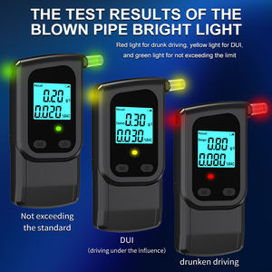 Profession elles neues hochpräzises tragbares Atem alkohol <span class=keywords><strong>tester</strong></span>/Überwachungs gerät LCD-Display 0,05% BAC Genauigkeit <span class=keywords><strong>CE</strong></span> <span class=keywords><strong>RoHS</strong></span> - Product Image 4