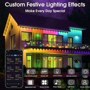 Christmas Festival 0.96w Dc12V 30mm RGBW Christmas Permanent Light Outdoor with Aluminum Track IP68 Multi-year Use - Product Image 2