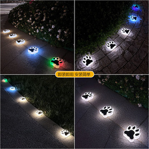 Lámpara Solar Huichu con Forma de Pata de Oso, Creativa, para Exteriores, Resistente al Agua, para Jardín y Césped - Product Image 4