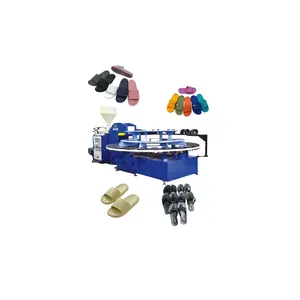 Customized Direct Shoes Low Price Sale Rubber Slipper Strap Injection Moulding Machine Pvc Sandals Making Machines