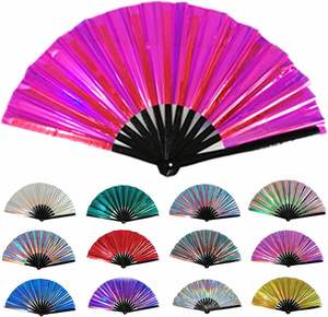 Ventilador de mano plegable de bambú de 10 pulgadas al por mayor, arte popular ecológico para Kung Fu, Tai Chi, Año Nuevo Chino, ideal para negocios. - Product Image 6