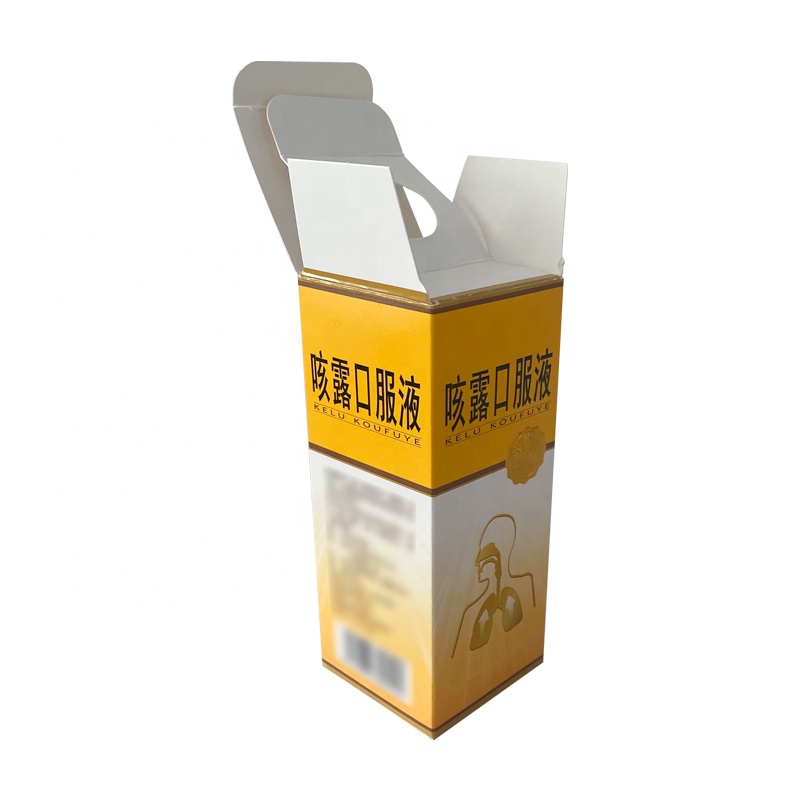 Factory Manufacturer Medical Grade Paper Pharma Packaging Box for Medicine Packing Custom Logo Print Tuck Top Medicine Paper Box