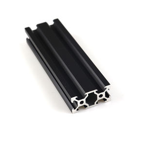 中国メーカーカスタムアルミマリオン押出2020 2040黒陽極酸化工業用アルミプロファイル - Product Image 6