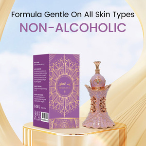 Arabian lady floral fragrance slim waist purple pure <b>perfume</b> has an extremely long lasting scent lasting for 12 hours. - Product Image 4