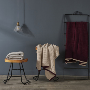 Chăn Ném Chăn Len Hữu Cơ Dày Merino Chăn Siêu Chunky - Product Image 2