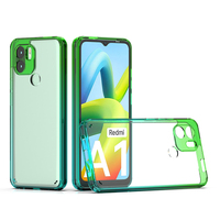 Prix usine changement progressif couleur transparent clair acrylique tpu coque de téléphone pour Xiaomi Redmi A1 Plus A2 + Note 12R Pro couverture arrière