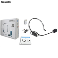 Microphone sans fil T1 à condensateur omnidirectionnel, 20 Hz à 14 kHz, portée de 50 m, 20 fréquences