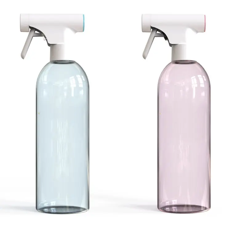 Bouteilles Cosmo vides de 250ML, 350ML, 500ML avec vaporisateur de gâchette bouteille épaisse de détergent nettoyeurs bouteille de pulvérisation de gâchette logo personnalisé