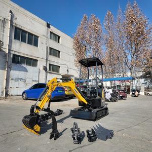 TOHO TH15Y-Mini pelleteuse sur chenilles chinoise de 1.5 tonnes avec pompe à engrenages et moteur EPA, garantie 1 an - Product Image 6