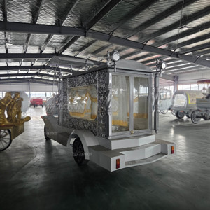 Carroza Fúnebre Eléctrica para Transporte de Ataúdes, con Tracción en las Cuatro Ruedas, Silenciosa, para Uso en Ceremonias Fúnebres - Product Image 2
