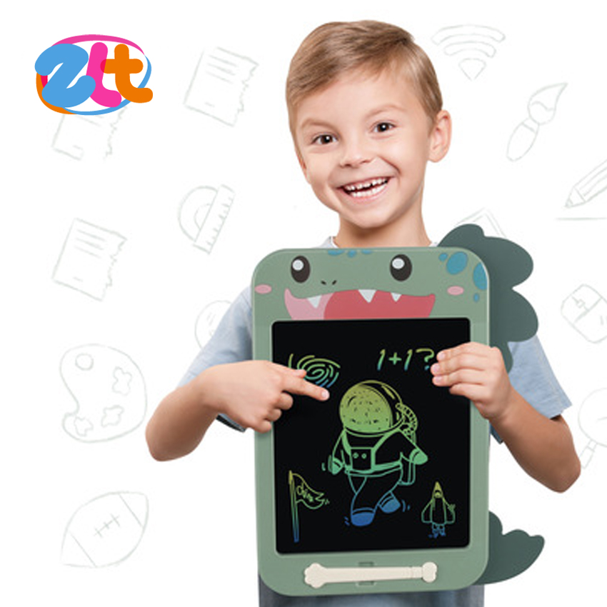 2021 new product children's cartoon LCD dinosaur drawing board toy kids painting toys