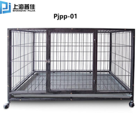 Offre Spéciale pliante en métal portable maison en acier inoxydable chenil pour chien cage pour chien