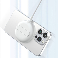 Chargeur sans fil magnétique 15W PD Charge rapide pour iPhone Android avec support