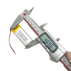 แบตเตอรี่ลิเธียมไอออน 702248 700mAh 3.7V ขายส่ง แบตเตอรี่โพลิเมอร์แบบกำหนดเอง คุณภาพสูง แบตเตอรี่โพลิเมอร์แบบชาร์จได้ - Product Image 5