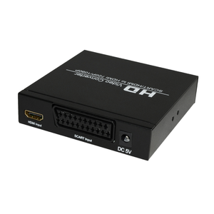 Convertisseur GC HD SCART & <span class=keywords><strong>HDMI</strong></span> <span class=keywords><strong>vers</strong></span> <span class=keywords><strong>HDMI</strong></span> |   Convertisseur vidéo 1080P avec extracteur audio |   Coaxial et 3,5 mm - Product Image 3