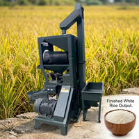 Machine à décortiquer le riz au diesel 1000 kg/h, moulin à riz électrique pour usine de traitement des céréales