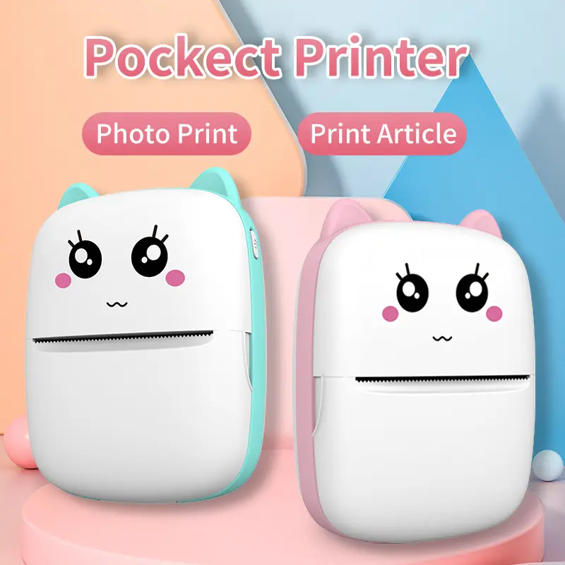 Nhà Máy Giá 58 Mét Mini Sticker Maker xách tay printerimpresora portatil không có mực Mini Máy in nhiệt