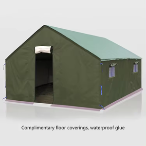 4*5M ad alta tattica portatile Oxford tenda vento pioggia <span class=keywords><strong>a</strong></span> prova di neve per la sopravvivenza all'aperto escursioni <span class=keywords><strong>campeggio</strong></span> spiaggia uso-Area personalizzabile - Product Image 4