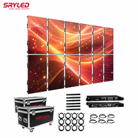 Produsen Layar LED, Kotak Transportasi Anti-Guncangan, Layar LED Konser P1.95 P2.6 P2.9 P3.91 3840Hz SMD Backdrop untuk Panggung Festival