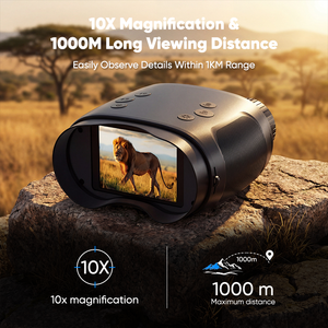 Binoculares Infrarrojos Digitales TAKMLY con Visión Nocturna 10X, Pantalla HD de 2.8'', Tarjeta TF de 64GB para Fotos/Vídeos, 1 Año de Garantía, 2624FT-10X Digi - Product Image 4