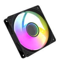 Ventilateur sur mesure IHTP 120 mm pour boîtier PC RGB, ventilateur de refroidissement pour PC de 12 cm