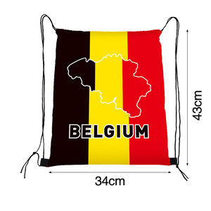 Polyester Dây Kéo Túi USA-Canada-Mexico xách tay cán loại thân thiện với môi có thể gập lại lưu trữ túi in kỹ thuật số tùy chỉnh - Product Image 3