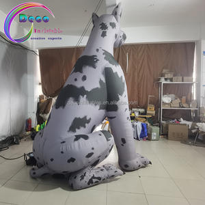 Opblaasbare Politiehond Opblaasbaar Dier Cartoon Hond - Product Image 1