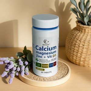 Compresse di Calcio, Magnesio, Zinco e Vitamina D3 per Adulti: Supporto per il Rilassamento Muscolare, Alleviamento della Fatica e Facilitazione dell'Assorbimento del Calcio - Product Image 2