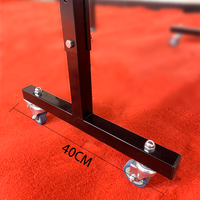 Vente en gros en usine Mini table de ping-pong en MDF pliable de 16mm Table de ping-pong pour enfants d'intérieur pour la formation