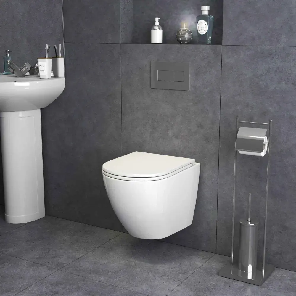 Hot Aanpassen Muur Opgehangen Toilet Wc Wc Sanitaire Artikelen Badkamer Gemakkelijk Schoon Te Maken Keramisch Toilet