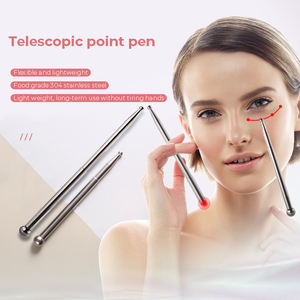 Großhandel Edelstahl Reflex zonen massage Akupunktur Stift Handbuch Trigger punkt Massage & Ohr sonde Schönheit Körperpflege produkt - Product Image 5