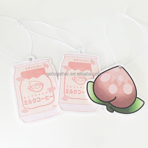 Accessoires de voiture parfum frais design personnalisé papier <span class=keywords><strong>d</strong></span>ésodorisant de voiture - Product Image 5