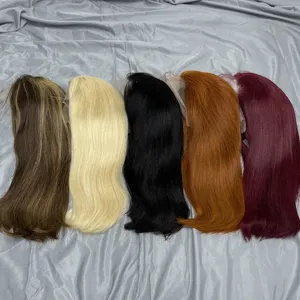 Wholesale Brazilian Hair Bone Straight Short Bob Wigs Human Hair Lace Front Wigs For Black Women Hd Lace Frontal Wig Human Hair
