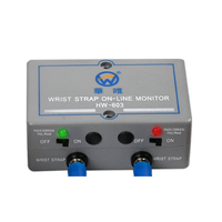 Équipement de test électrostatique JEJOR HW-601 HW-603, alarme ESD, bracelet antistatique, moniteur de mise à la terre, testeur, produit de sécurité