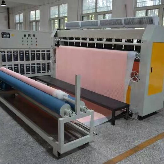 Gondor Industry Textile PE Nonwoven Polyester Fiber Fabrics Computerized Automatic Ultrasonic Quilting Embossing Machine