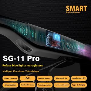 Gafas inteligentes multifunción BT con auriculares para música y llamadas telefónicas, gafas portátiles inteligentes, novedad de 2017 - Product Image 5