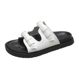 Sandales montantes respirantes pour femme, tendance estivale, antidérapantes, résistantes à l'usure, avec amorti et sangles avant et arrière - Product Image 1