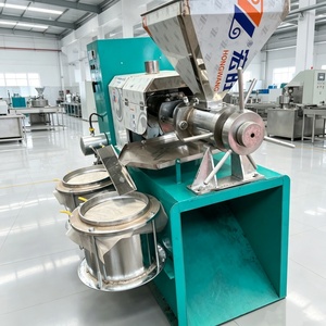 Pressa per Olio a Vite Completamente Automatica di Grande Capacità, per Olio Spremuto a Freddo di Semi di Cotone, Semi di Girasole e Colza, 100kg-400kg/h - Product Image 2
