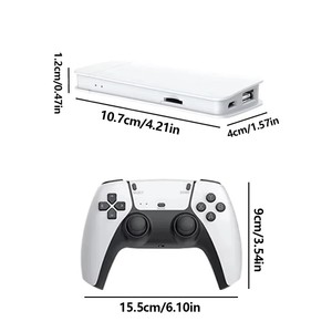 M15 游戏机无线游戏手柄 4K 高清输出手持视频棒 20000 款游戏 PS1 街机游戏机电视四核 64GB - Product Image 3