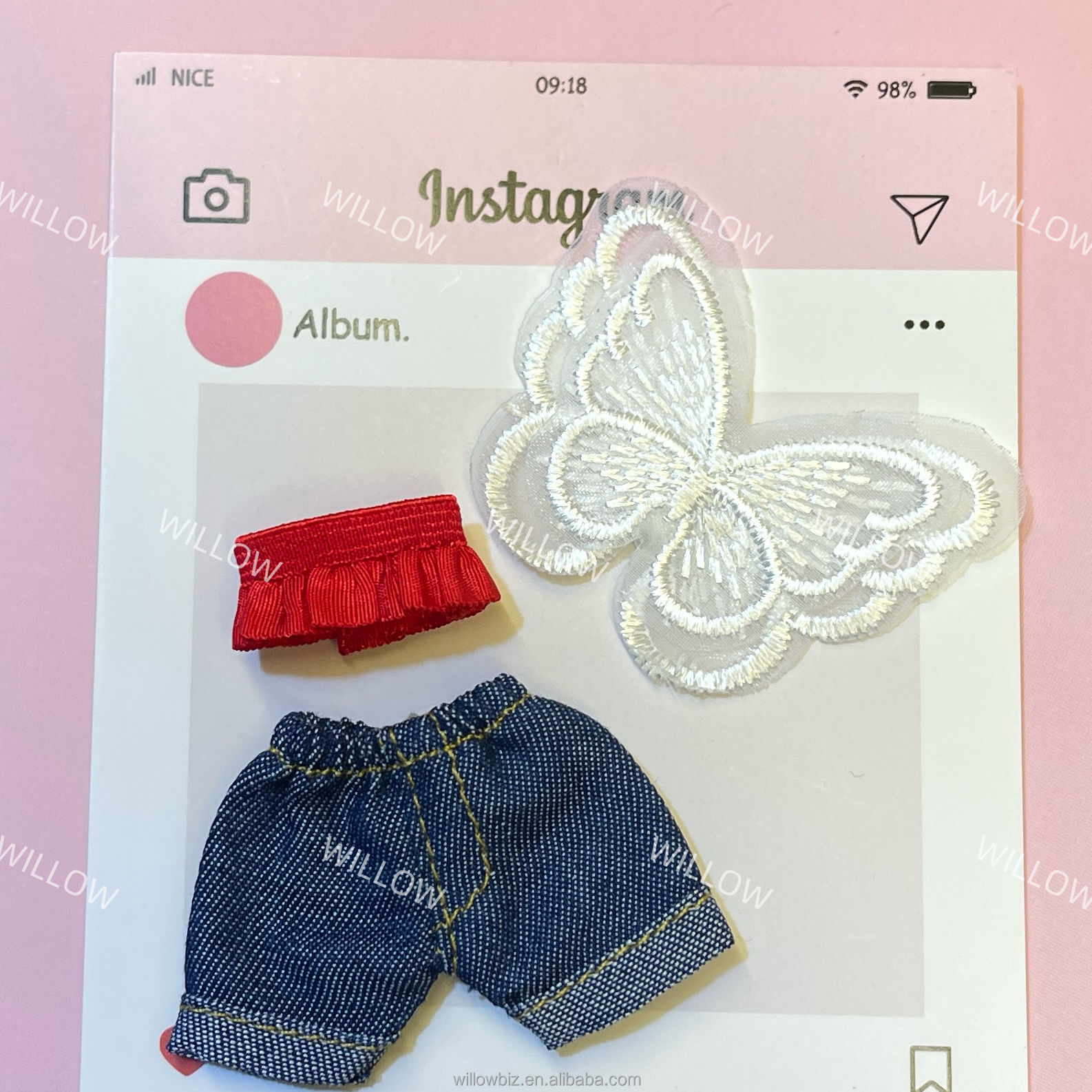 Dark blue jeans set 6