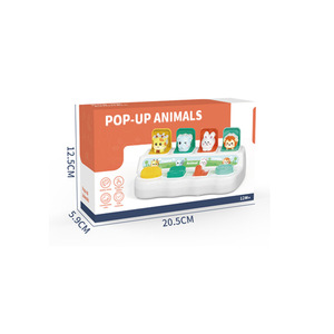 Hide And Seek <b>Puzzle</b> <b>Box</b> Cute Pet Pop Up Switch Toy For Kids Brain Training Animal Theme Educational Toy - Product Image 2