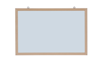 Tableau blanc magnétique effaçable Ohsung AW08 pour usage au bureau/à l'école