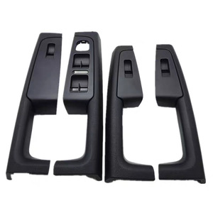 Poignée d'accoudoir de porte intérieure Skoda Superb, en plastique noir, type clip-on, 3TD867157 3TD867158, pour remplacement et réparation - Product Image 1