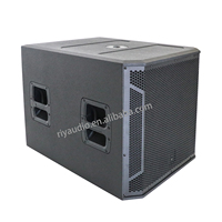 Haut-parleur de basses passif STX818S de 18 pouces, aimant de 220 mm, bobine de 100 mm, 600W-800W, système de sonorisation pour concerts en extérieur et spectacles sur scène