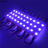 Módulo LED RGB ultrasónico para señal, alto brillo, DC12V, Samsung, coreano, SMD, 3 Chips, IP68, 0,72 W, 5730, 5630, 2835