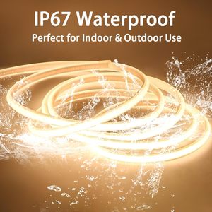 Bande LED en silicone étanche IP65, flexible, PVC, néon, éclairage paysager pour piscine, pour usage hôtelier - Product Image 2