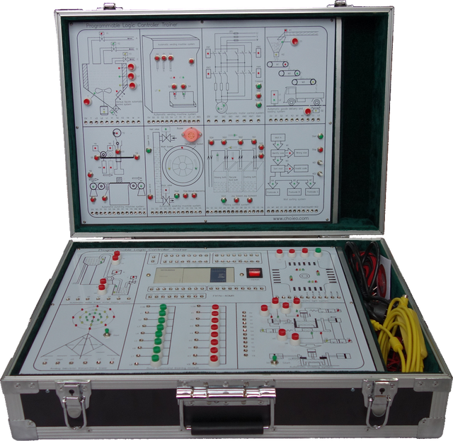 BEICHENG BR-406 Metal Programmable Controller Experiment Box PLC Portable Training Kit for Vocational School University 1-Year