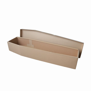 <span class=keywords><strong>Cercueil</strong></span> en satin biodégradable européen FUHAI avec intérieur en velours, pour adultes, garantie 1 an, respectueux de l'environnement - Product Image 3