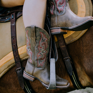 Fashionable Western Style Cowboy <strong>Boots</strong> <strong>Women</strong> Shoes High Quality Durable <strong>Genuine</strong> <strong>Leather</strong> Girl'<strong>s</strong> <strong>Boots</strong> New Arrival - Product Image 5