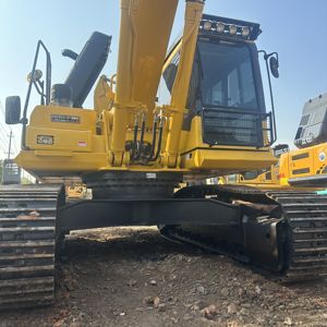 Excavatrice sur chenilles Komatsu PC350-8 d'occasion à haute efficacité avec cabine de conduite confortable - Product Image 6